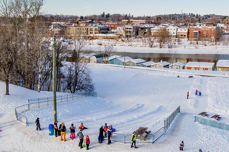 Nouvelle glissade municipale à la pointe Merry : Magog bonifie ses activités hivernales